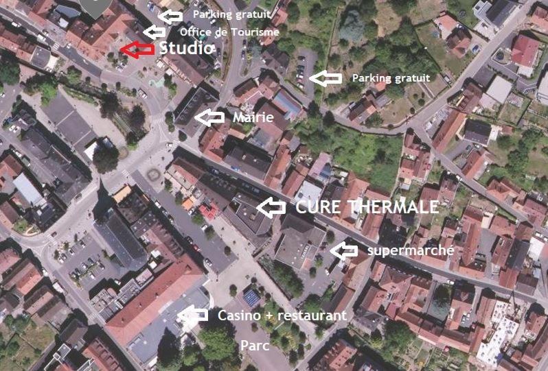 Charmant Studio Classe 3 Etoiles Au Coeur De Niederbronn-Les-Bains Buitenkant foto
